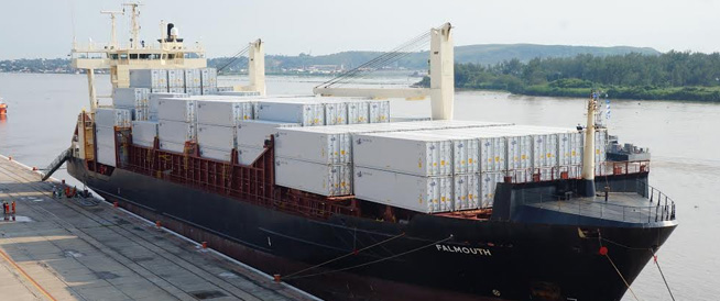 The Port Authority of Coatzacoalcos, opens container route