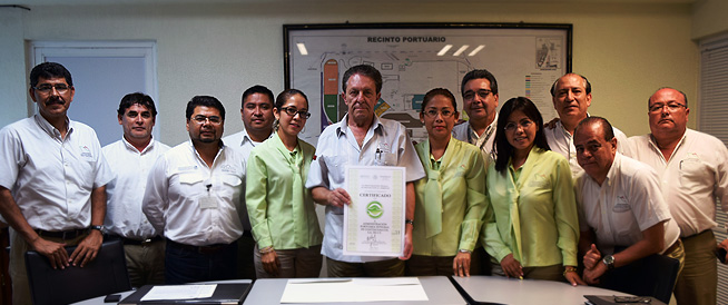 PROFEPA certifies the Port of Coatzacoalcos