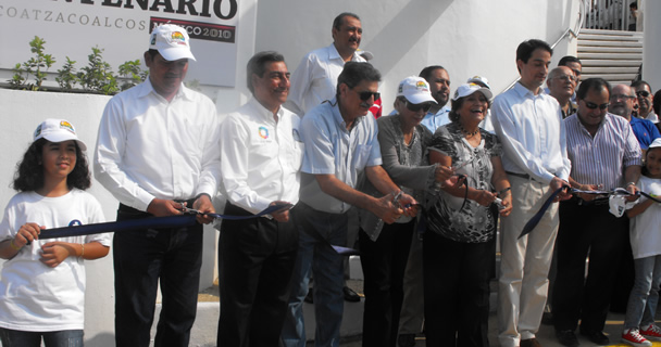 Magna inauguración del Parque Bicentenario en el Puerto de Coatzacoalcos