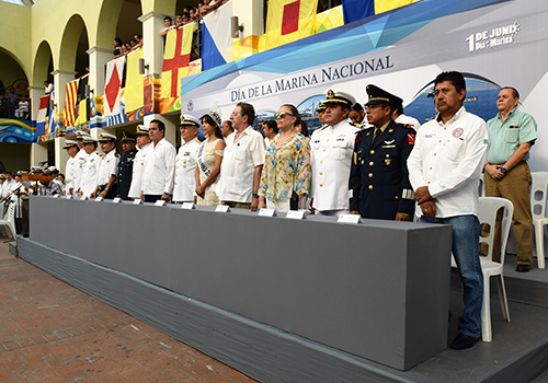 Puerto Coatzacoalcos conmemora el LXXIV Aniversario del día de la Marina Nacional