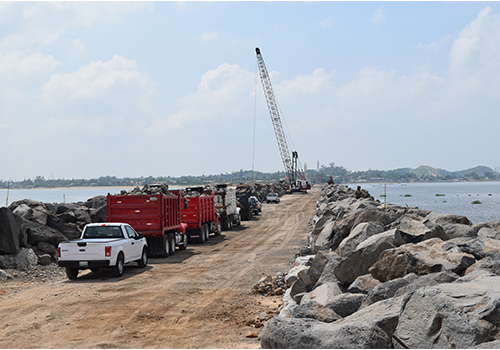 Puerto Coatzacoalcos, construye nueva infraestructura portuaria