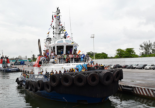 El Puerto de Coatzacoalcos conmemora el LXXIII Aniversario del día de la Marina Nacional